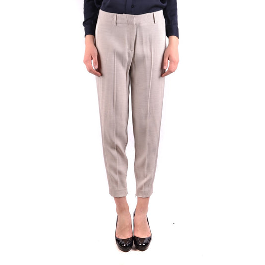 487086 Twin-Set Simona Barbieri Pantaloni Grigio Donna