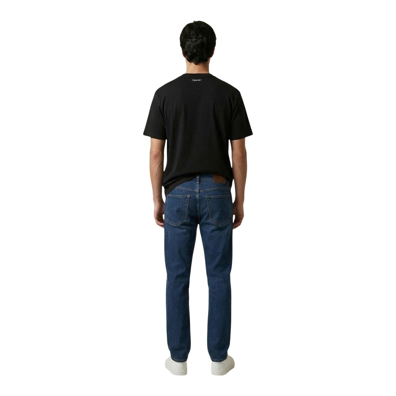 2460235 Calvin Klein Jeans T-Shirt Nera Uomo