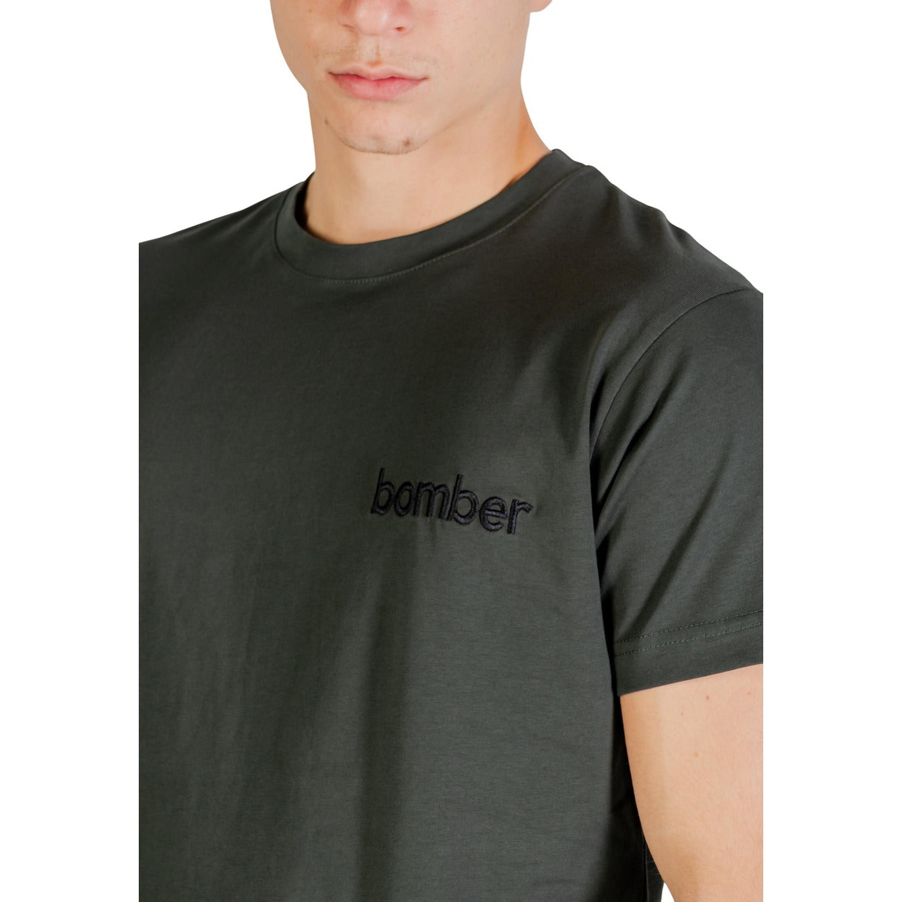 2257126 Hydra Clothing T-Shirt Verde Monocromo Uomo