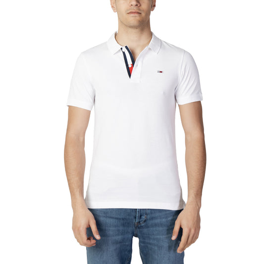 426594 Tommy Hilfiger Jeans Polo Bianco Uomo