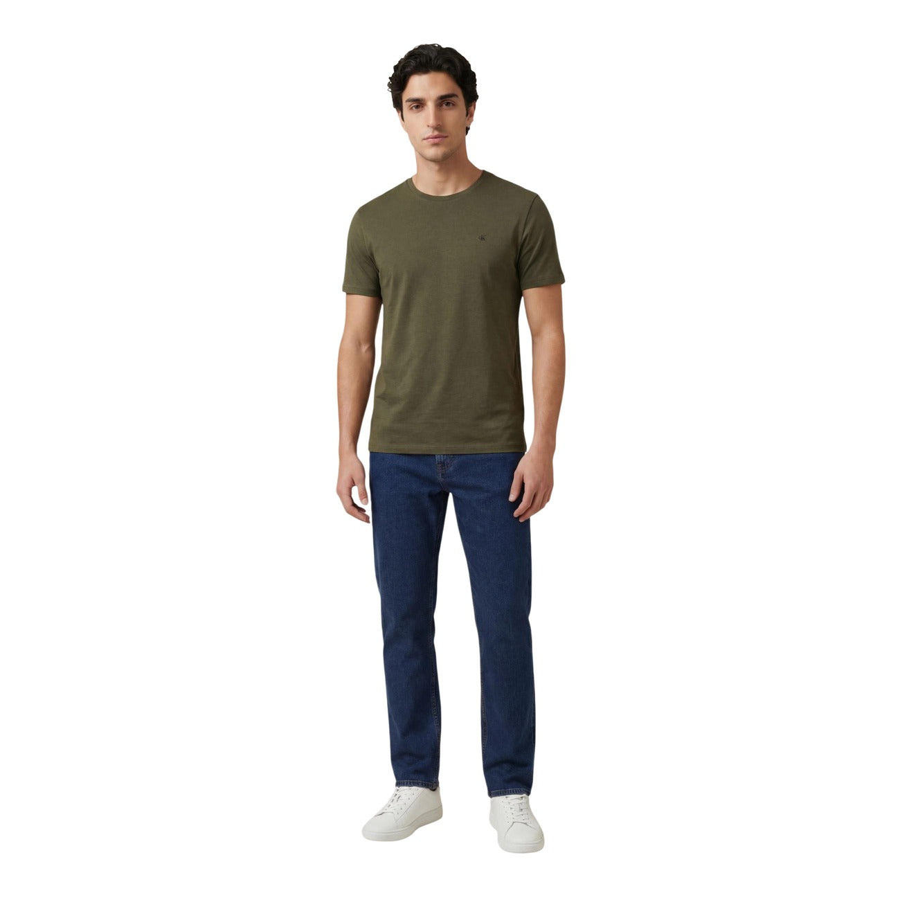 2454998 Calvin Klein Jeans T-Shirt Verde Uomo