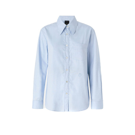 2425168 Pinko Camicia Azzurra Donna Cotone 100% Bottoni