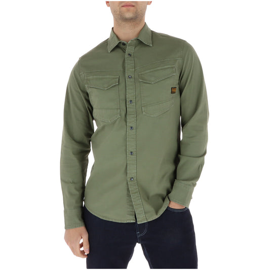 2457973 G-Star Camicia Verde Uomo