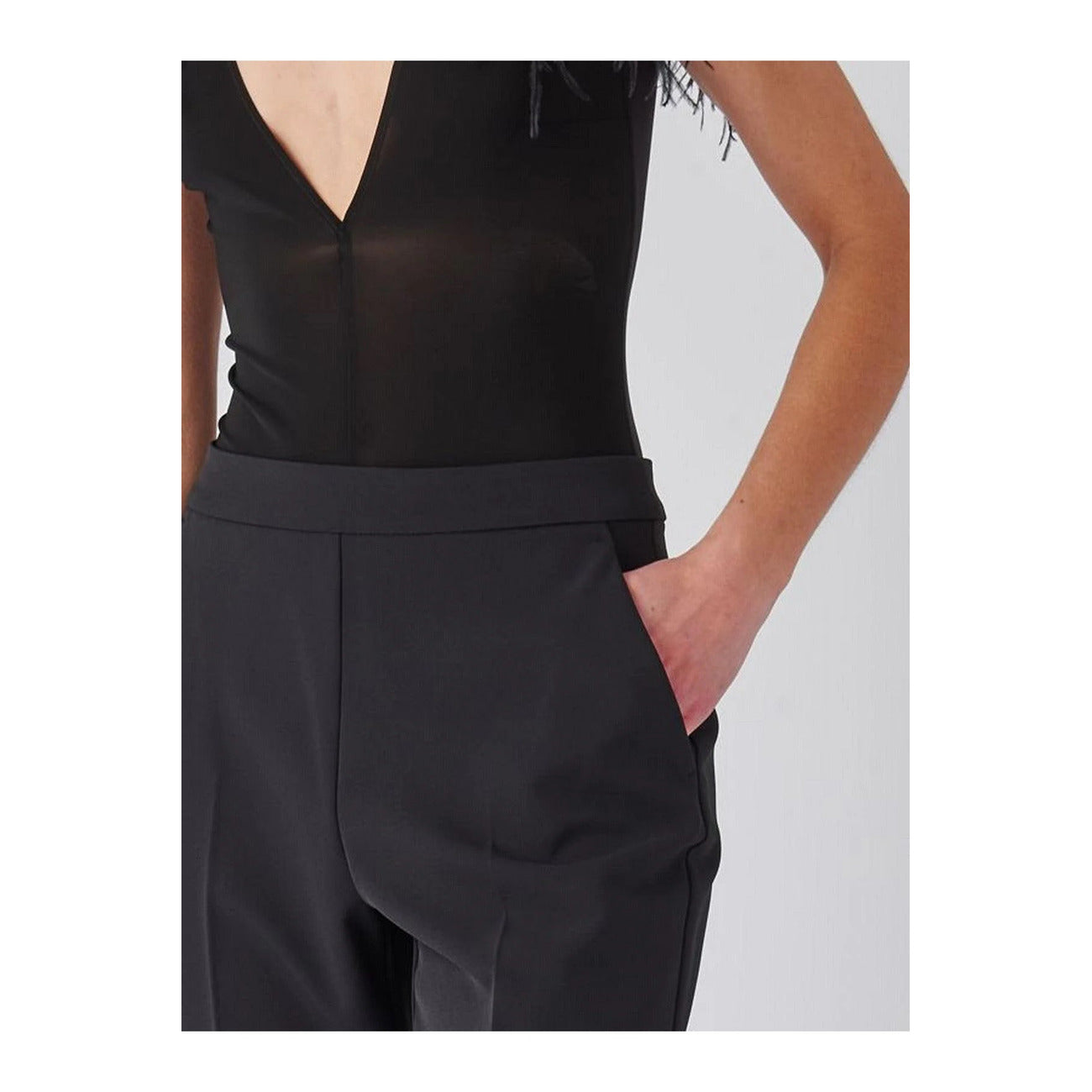2473492 Pinko Pantaloni Nero Donna