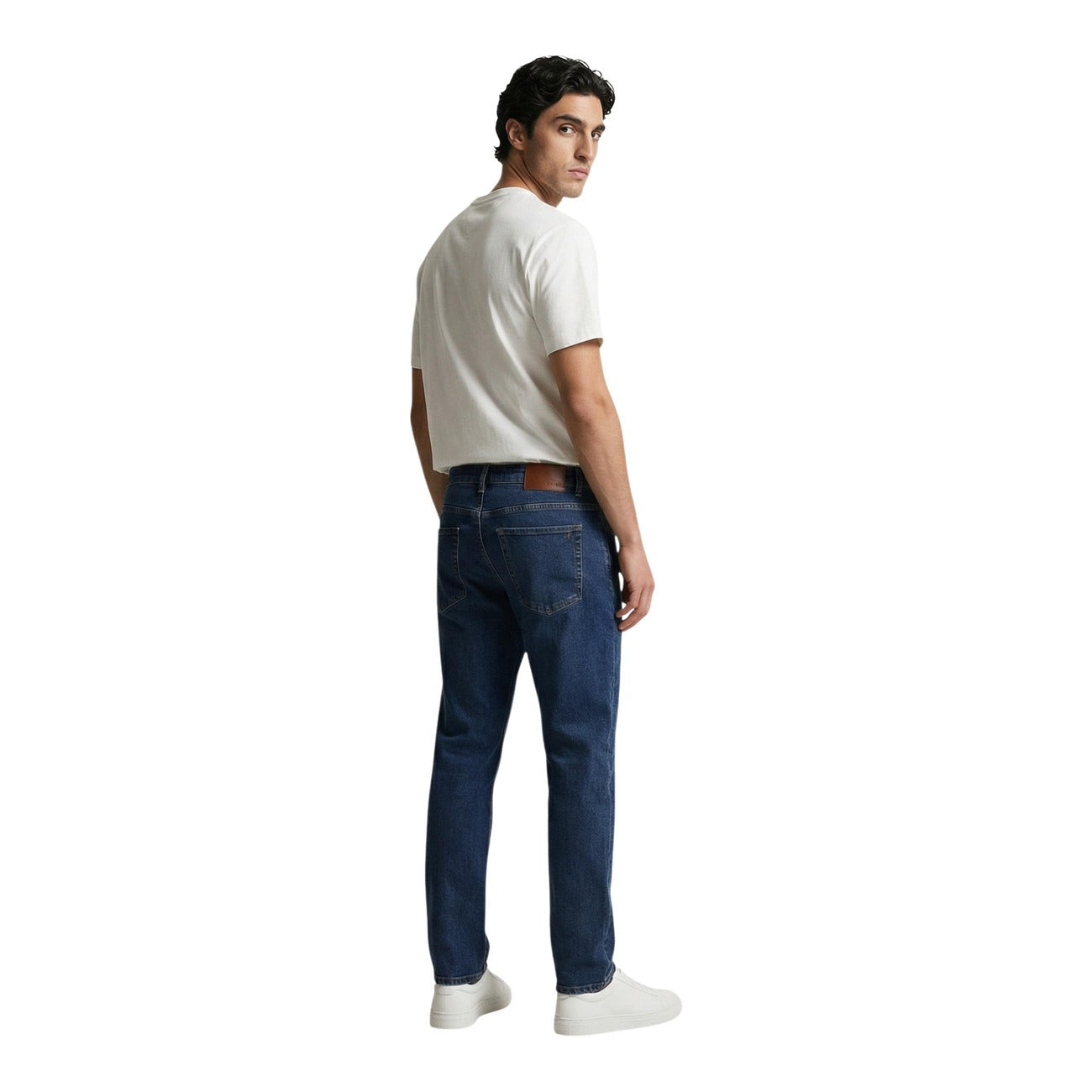 2453388 Tommy Hilfiger Jeans T-Shirt Beige Uomo