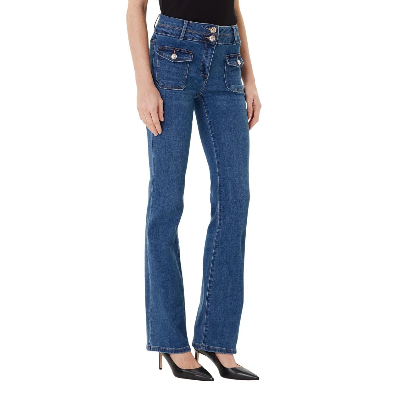 505579 Morgan De Toi Jeans Blu Donna