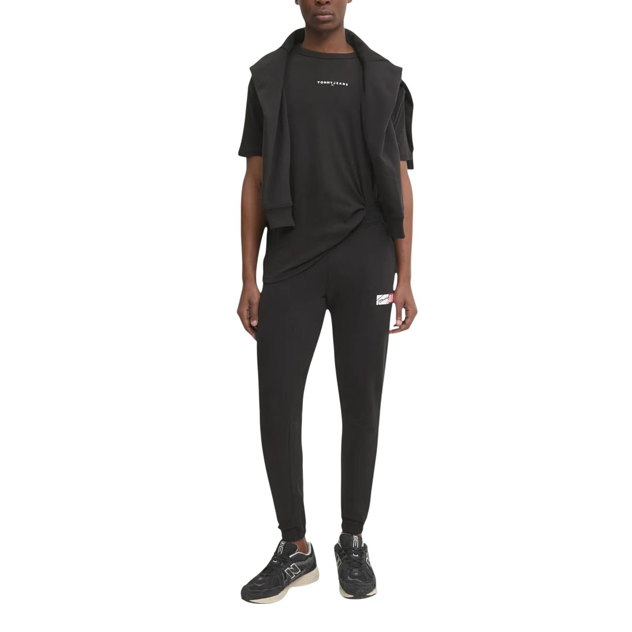 2452898 Tommy Hilfiger Jeans T-shirt Nera Uomo
