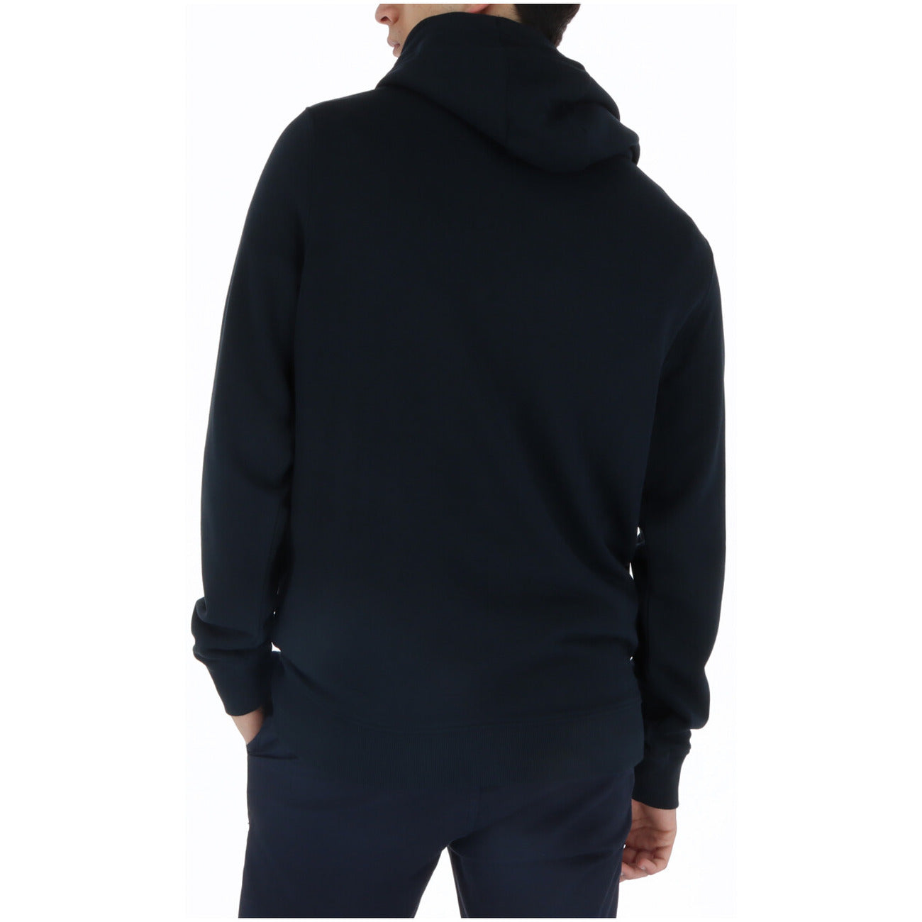2217307 Lyle & Scott Felpa Blu con Cappuccio Uomo