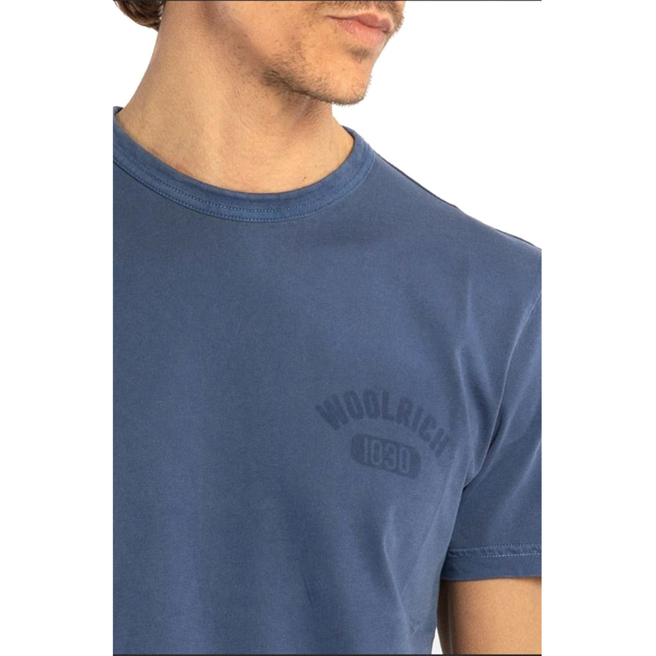 2425312 Woolrich T-Shirt Blu Uomo