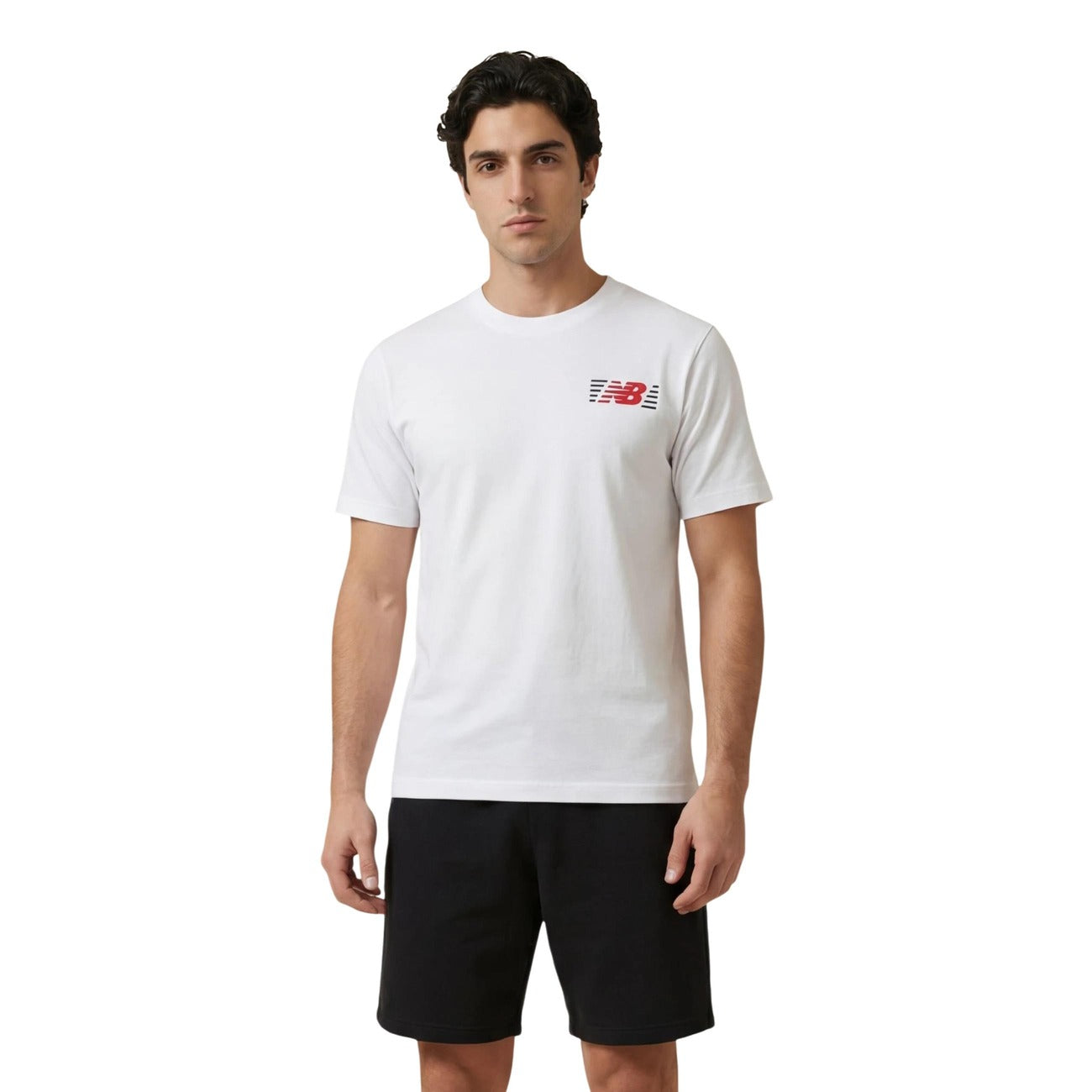 2452866 New Balance T-Shirt Bianco Uomo