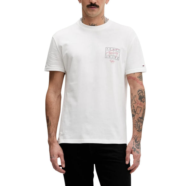 T-shirt Bianca Cotone Organico Uomo