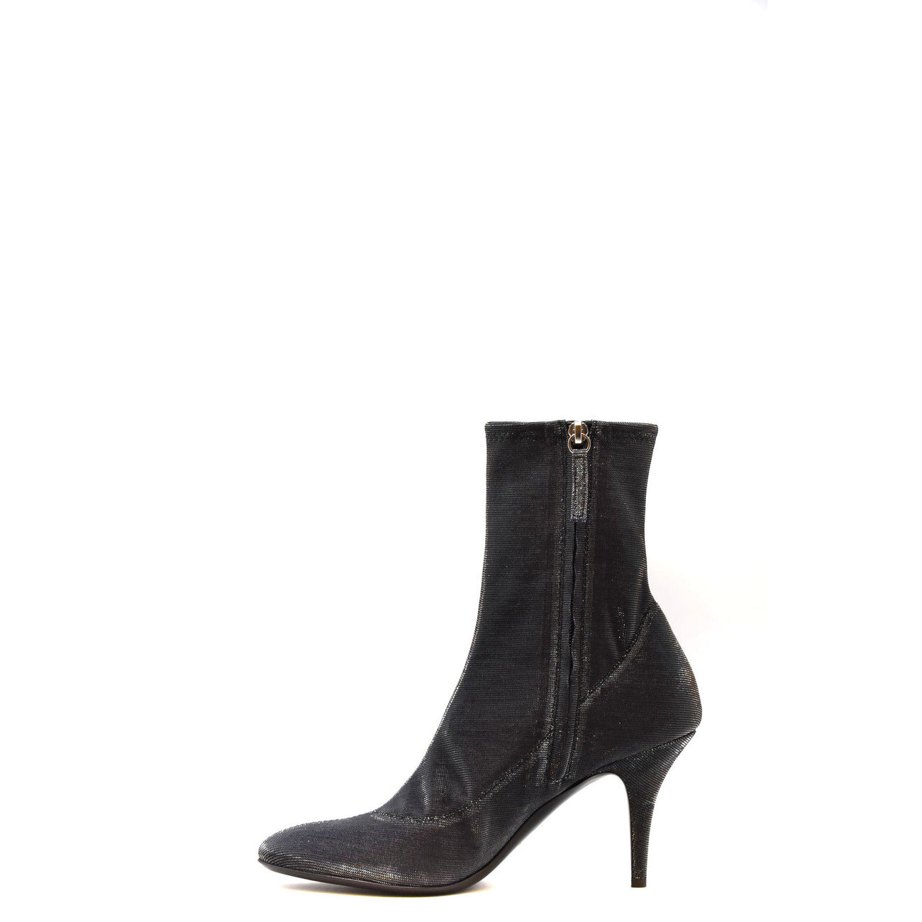 2437852 Giuseppe Zanotti Stivaletti Grigi Cerniera Tacco a Spillo Donna
