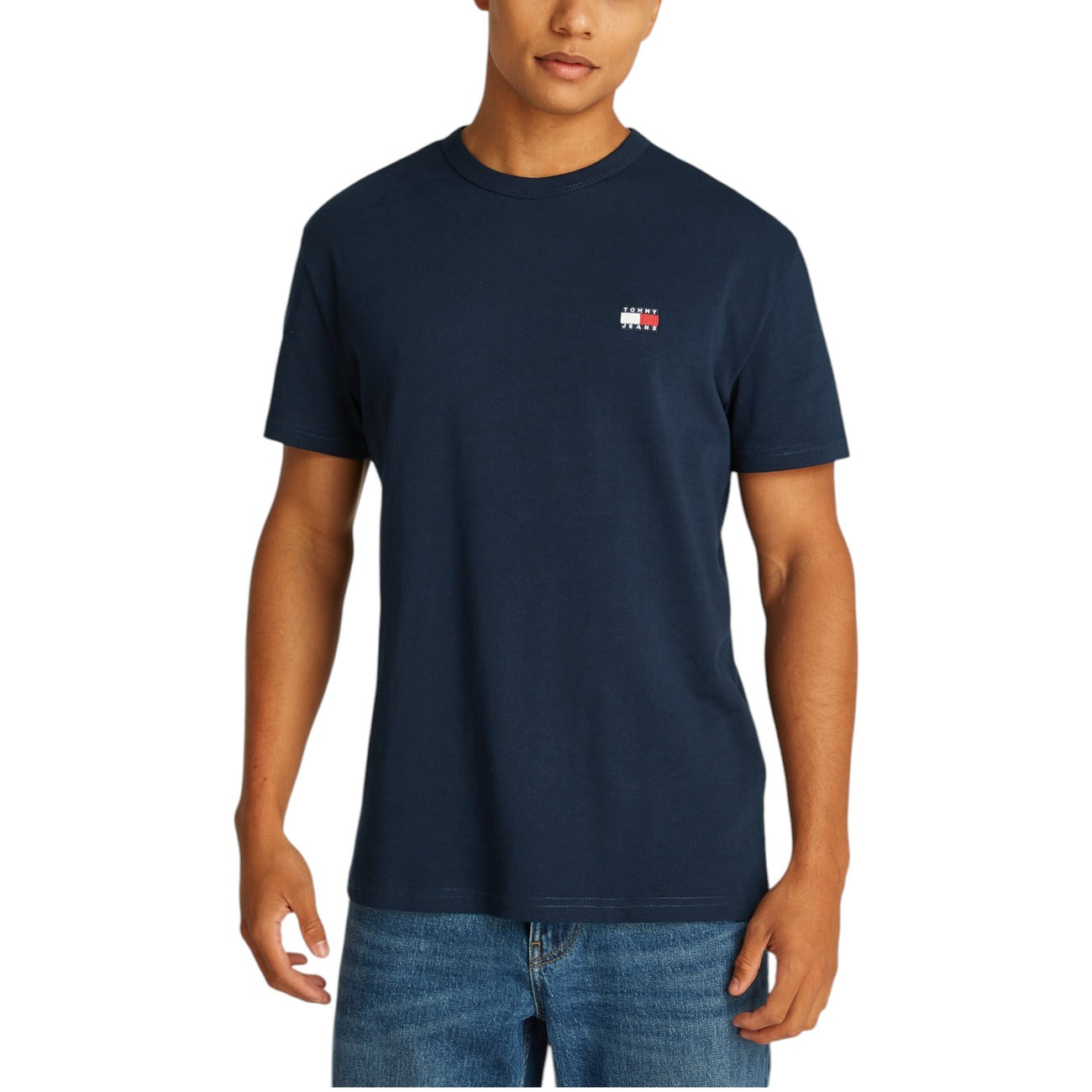 2411840 Tommy Hilfiger Jeans T-Shirt Blu Uomo