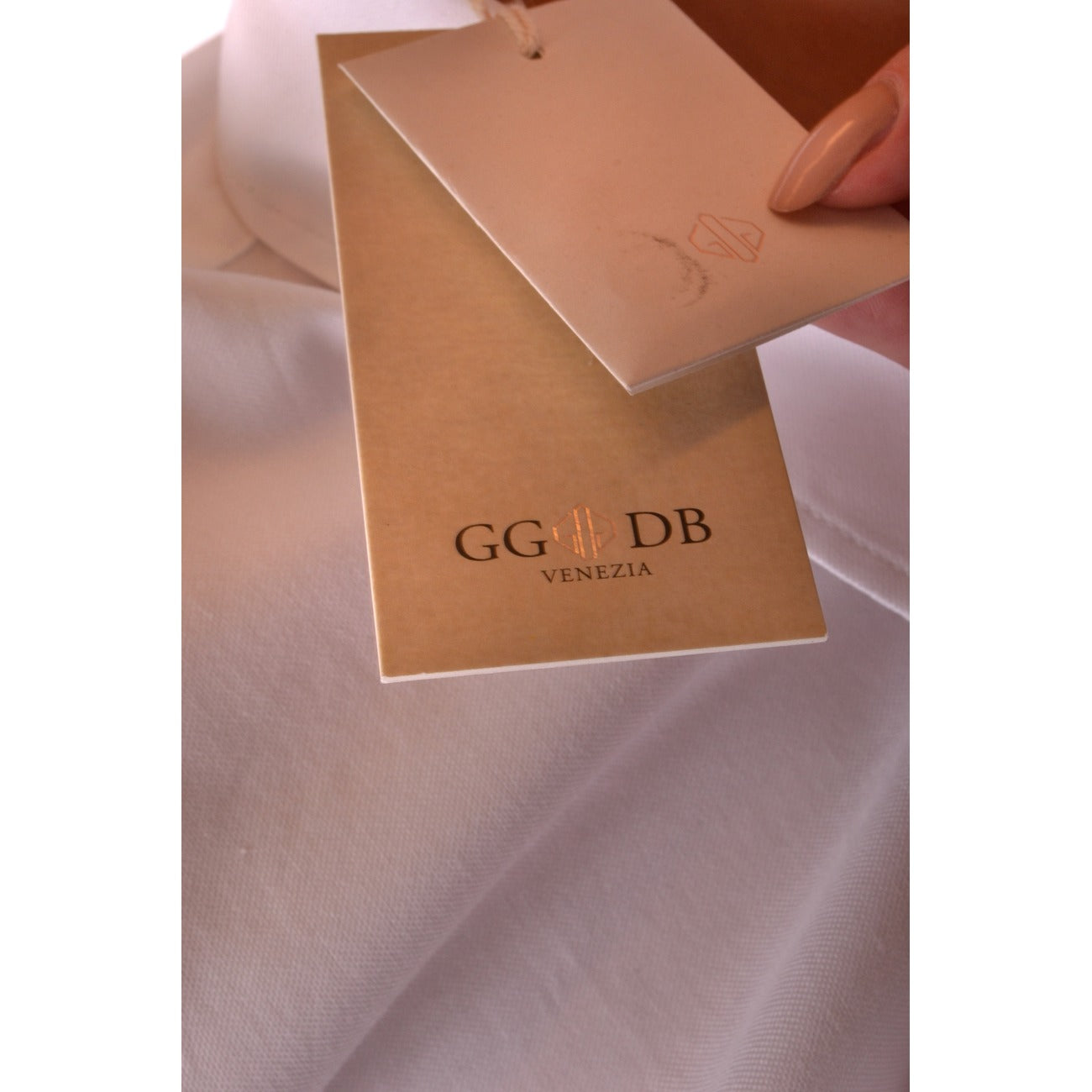 487470 Golden Goose Camicia Bianca Maniche Lunghe Donna