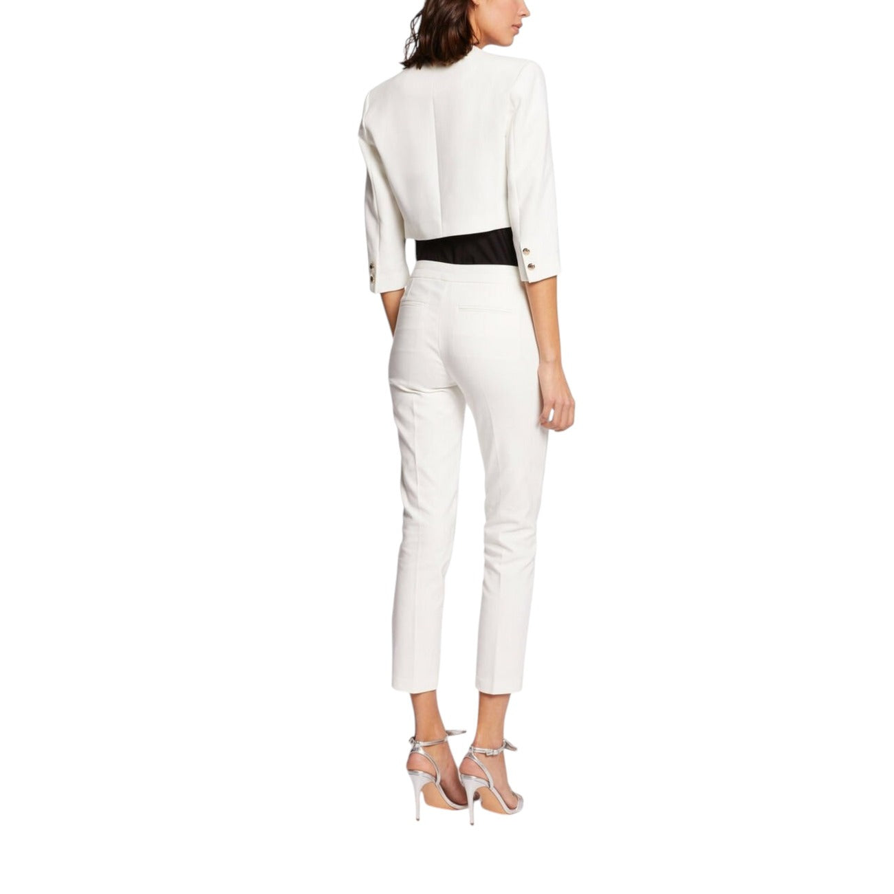 2411560 Morgan De Toi Giacca Bianca Maniche 3/4 Donna