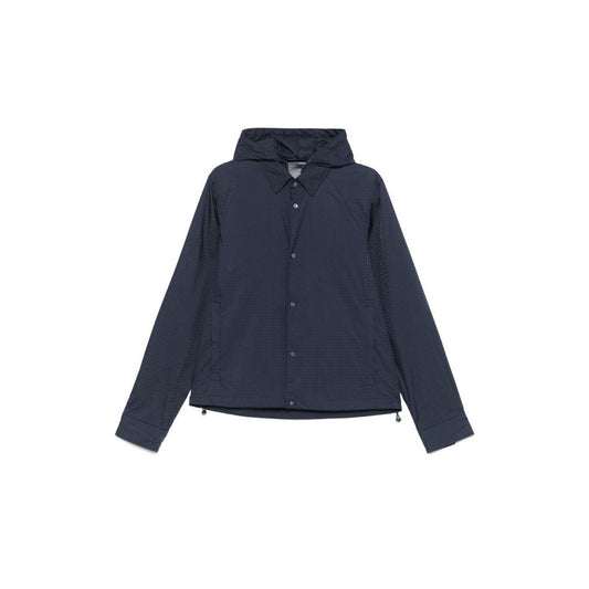 2444573 Emporio Armani Giubbotto Blu Poliammide Uomo