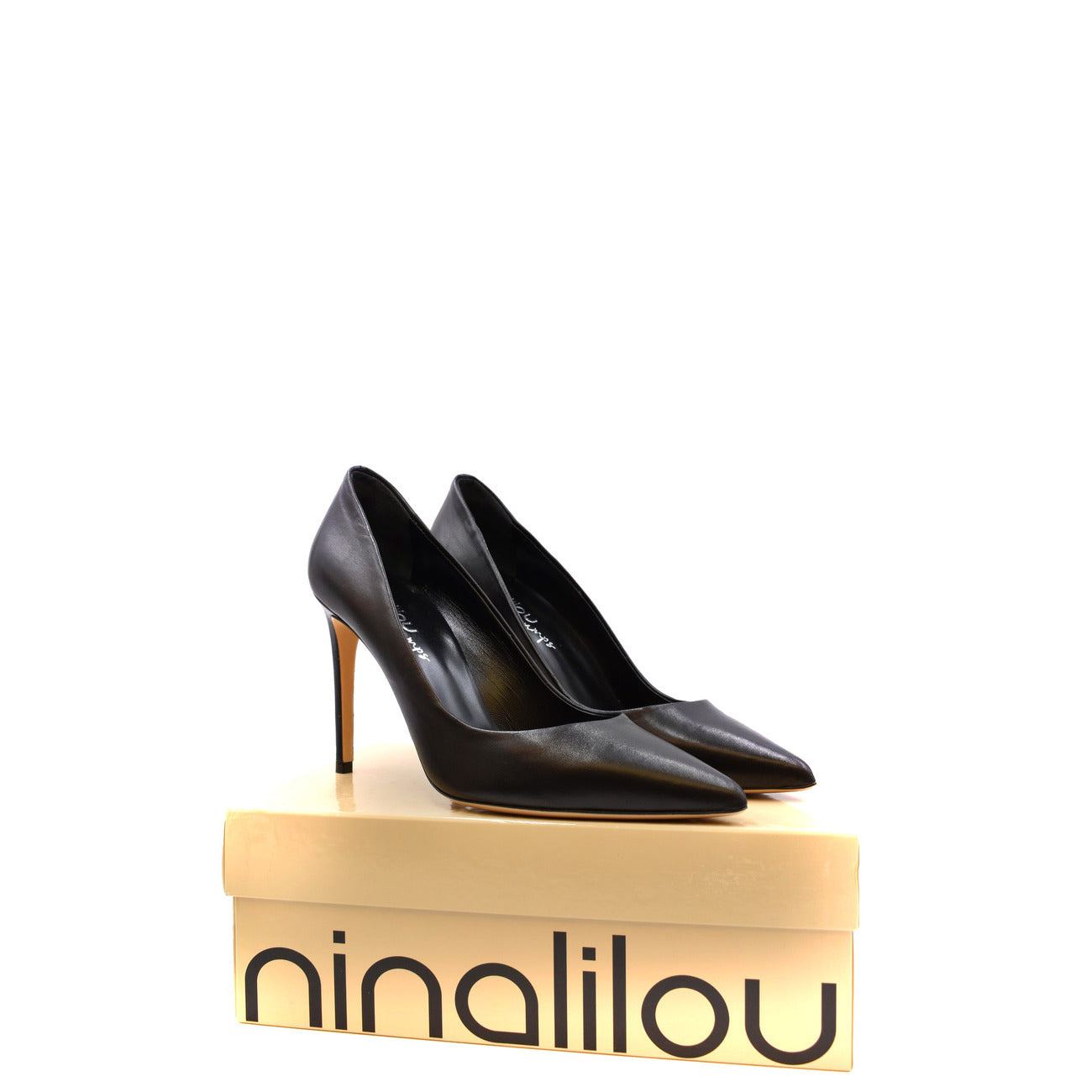 489453 Ninalilou Scarpe Décolleté Nero Donna Primavera/Estate