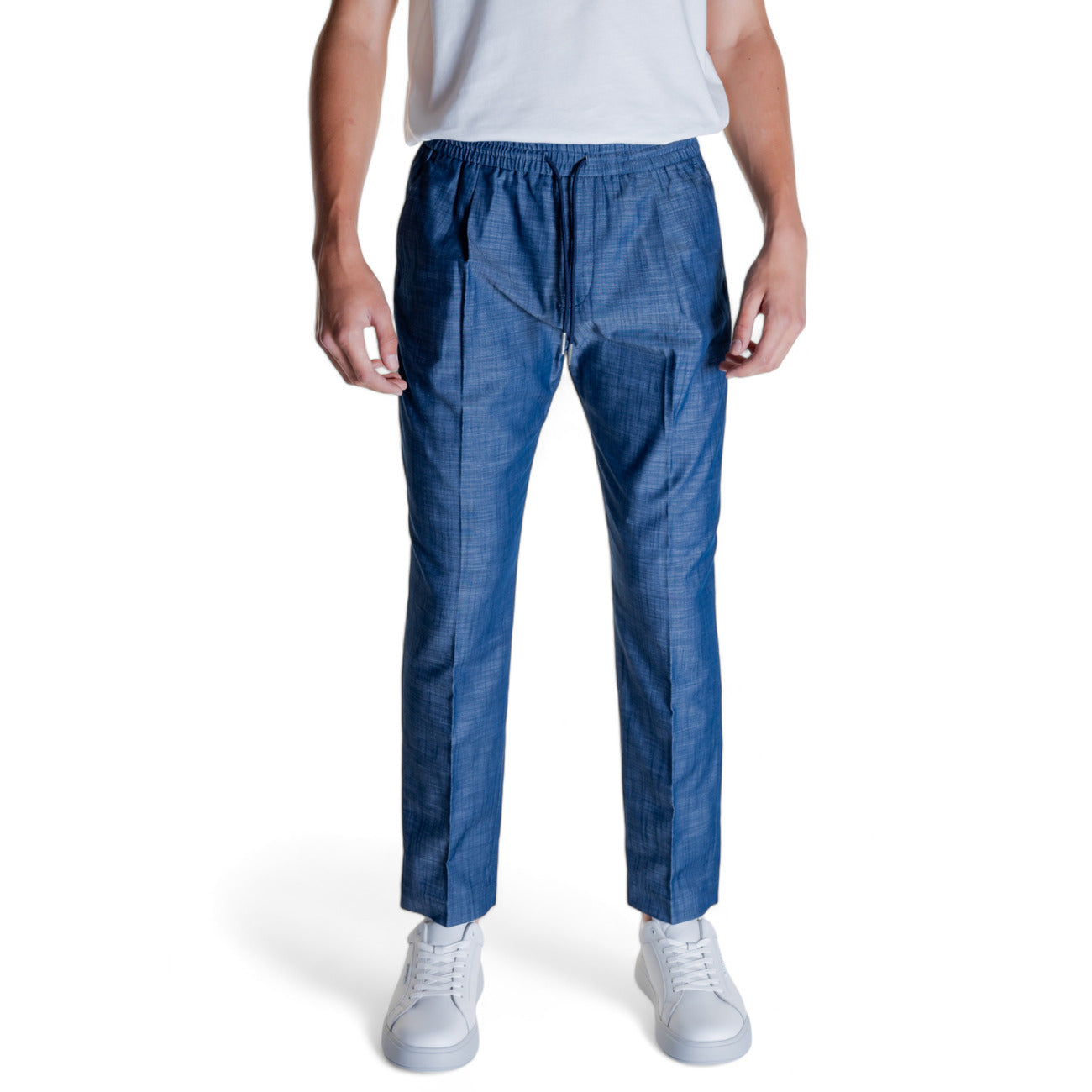 2304972 Antony Morato Pantaloni Blu Cotone Uomo