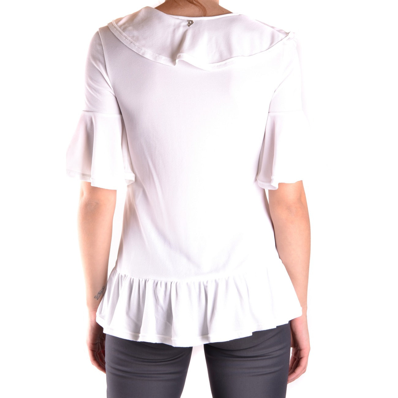 2432395 Dondup Blouse Bianca Scollo V Donna