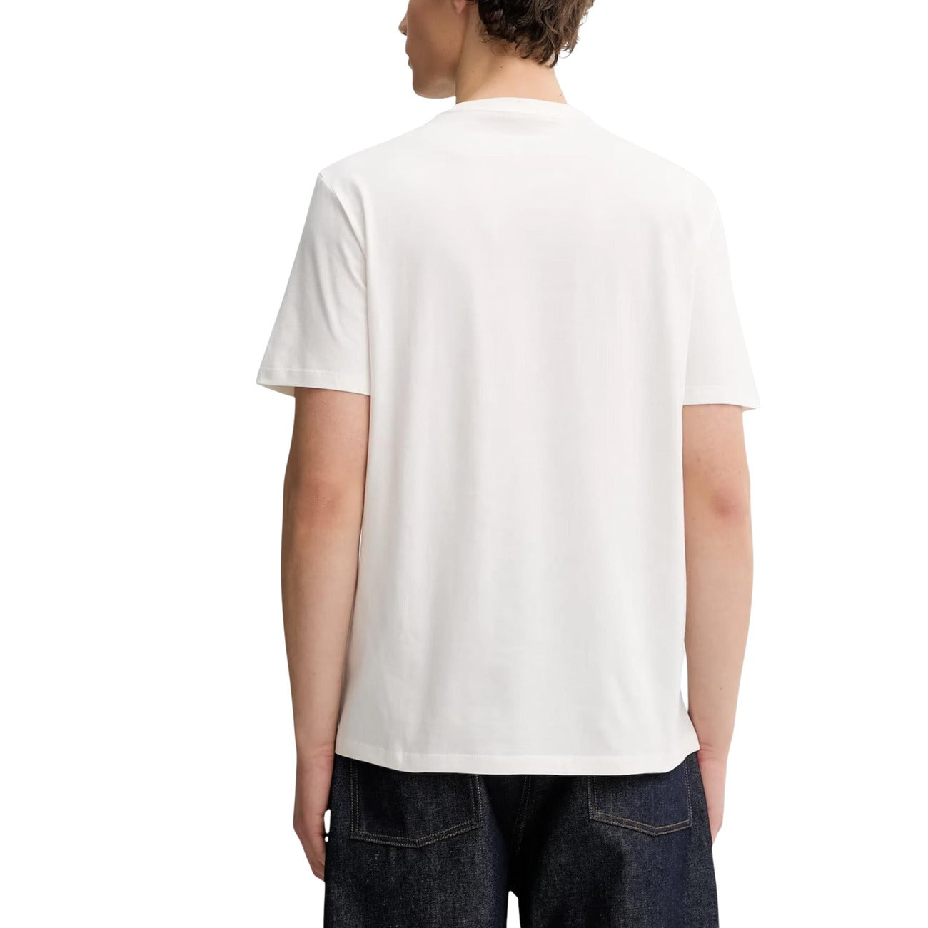 2447849 Calvin Klein T-shirt Bianca Stampa Uomo