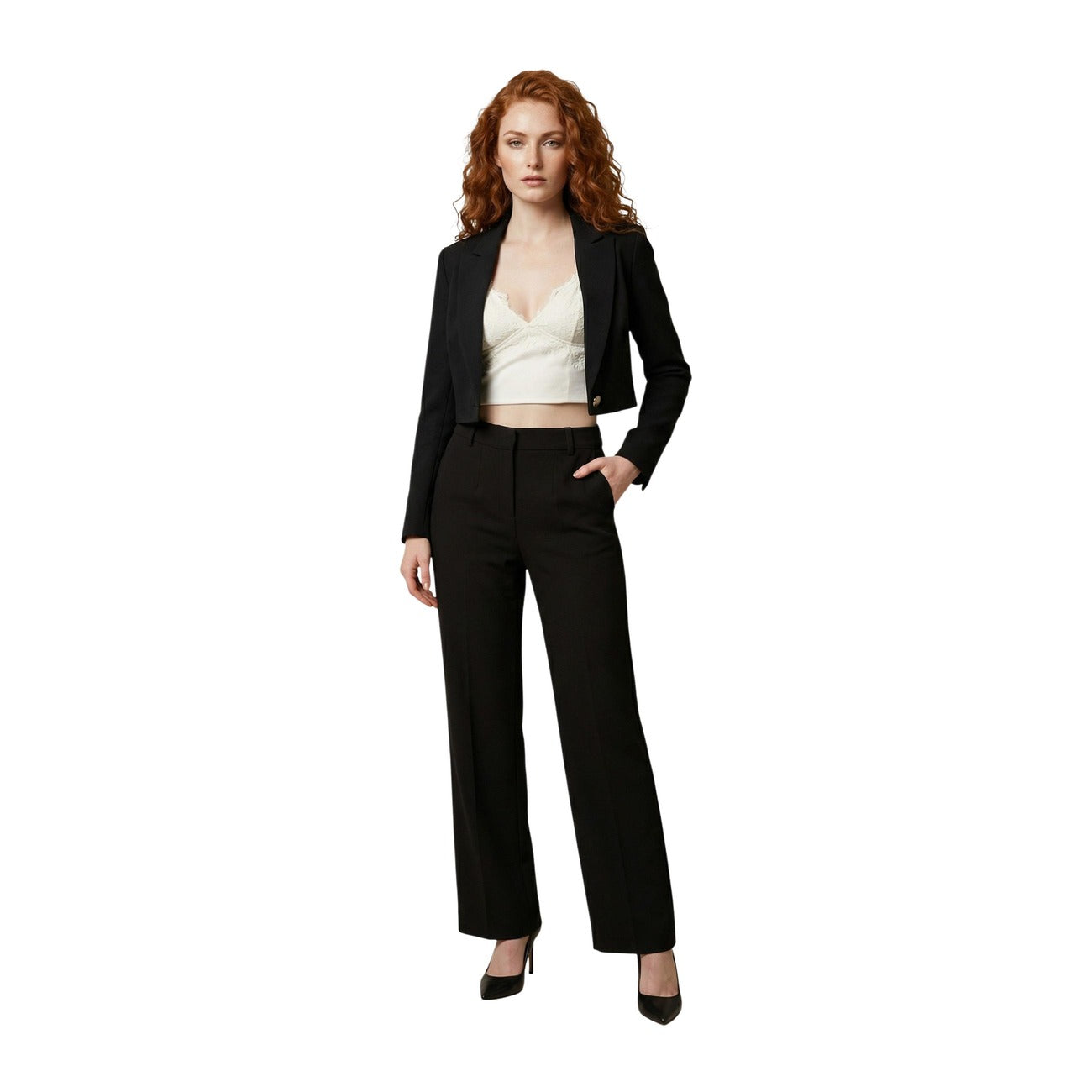 514277 Morgan De Toi Giacca Nero Donna Primavera/Estate