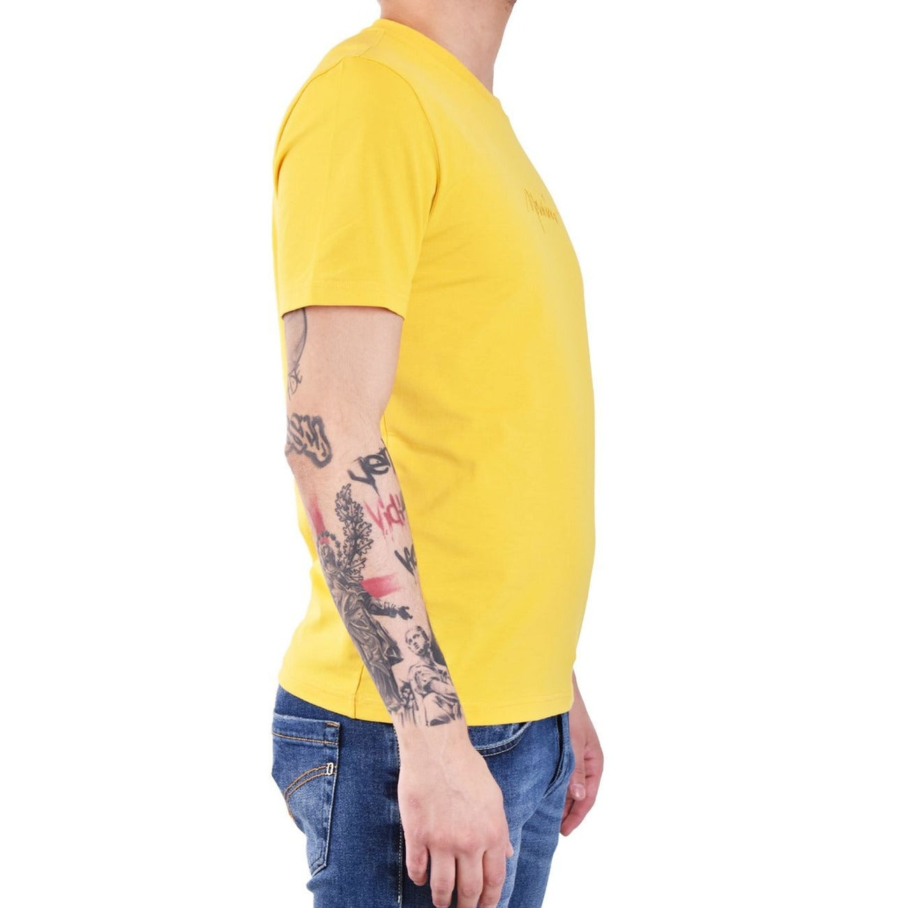 2424973 Moschino T-Shirt Gialla Uomo