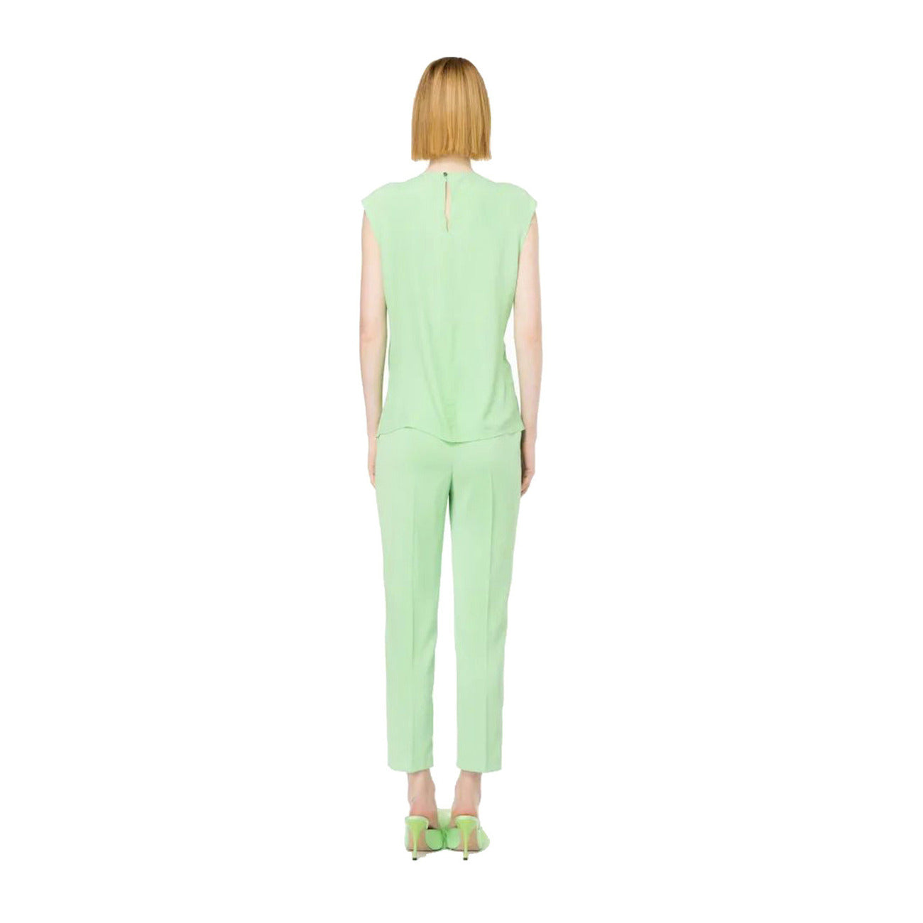 2423084 Pinko Pantaloni Multicolore Donna Acetato 65% Poliestere 35%