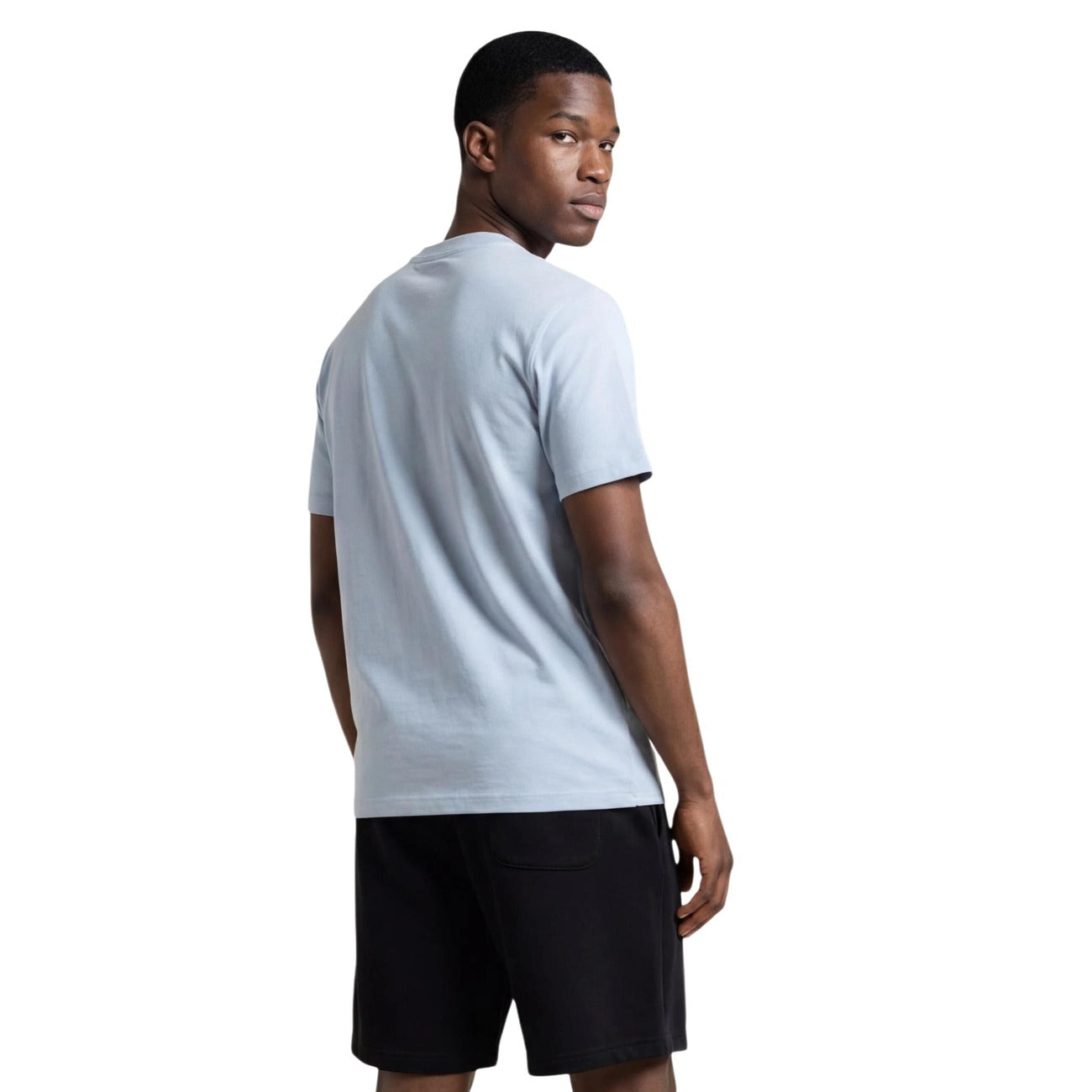 2452871 New Balance T-Shirt Azzurro Uomo