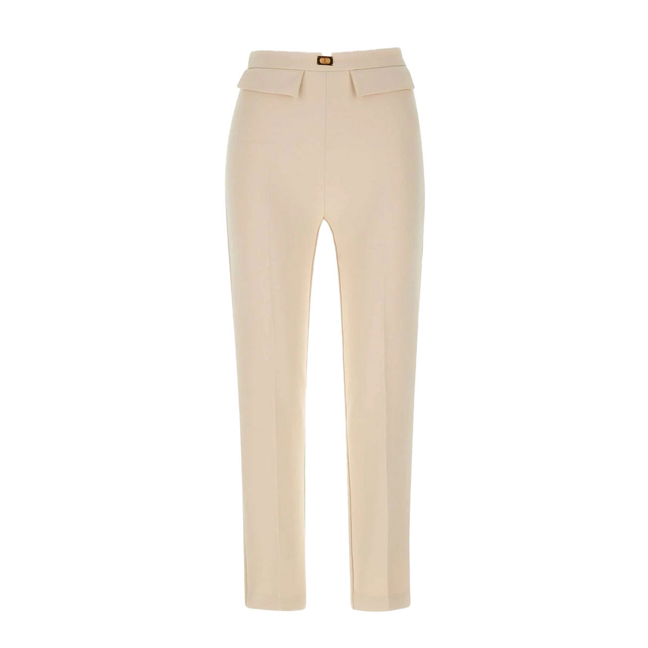 493982 Elisabetta Franchi Pantaloni Beige Donna Primavera/Estate