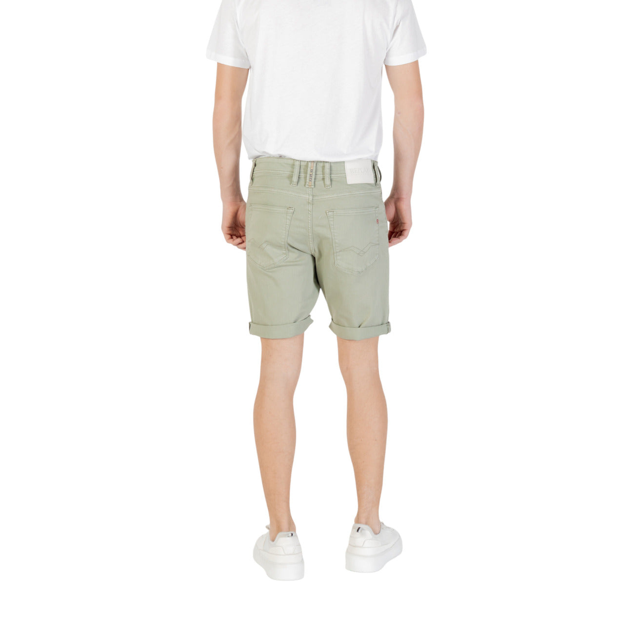 2422671 Replay Bermuda Verde Uomo