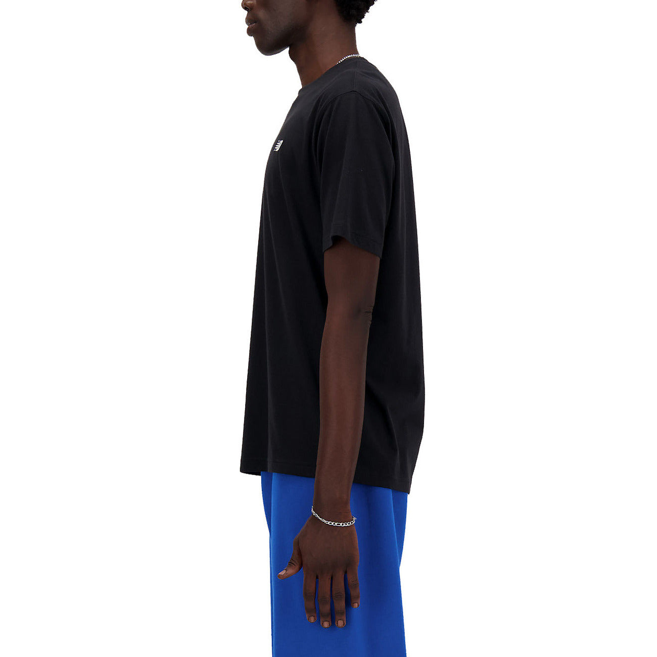 2237140 New Balance T-Shirt Nero Monocromo Uomo