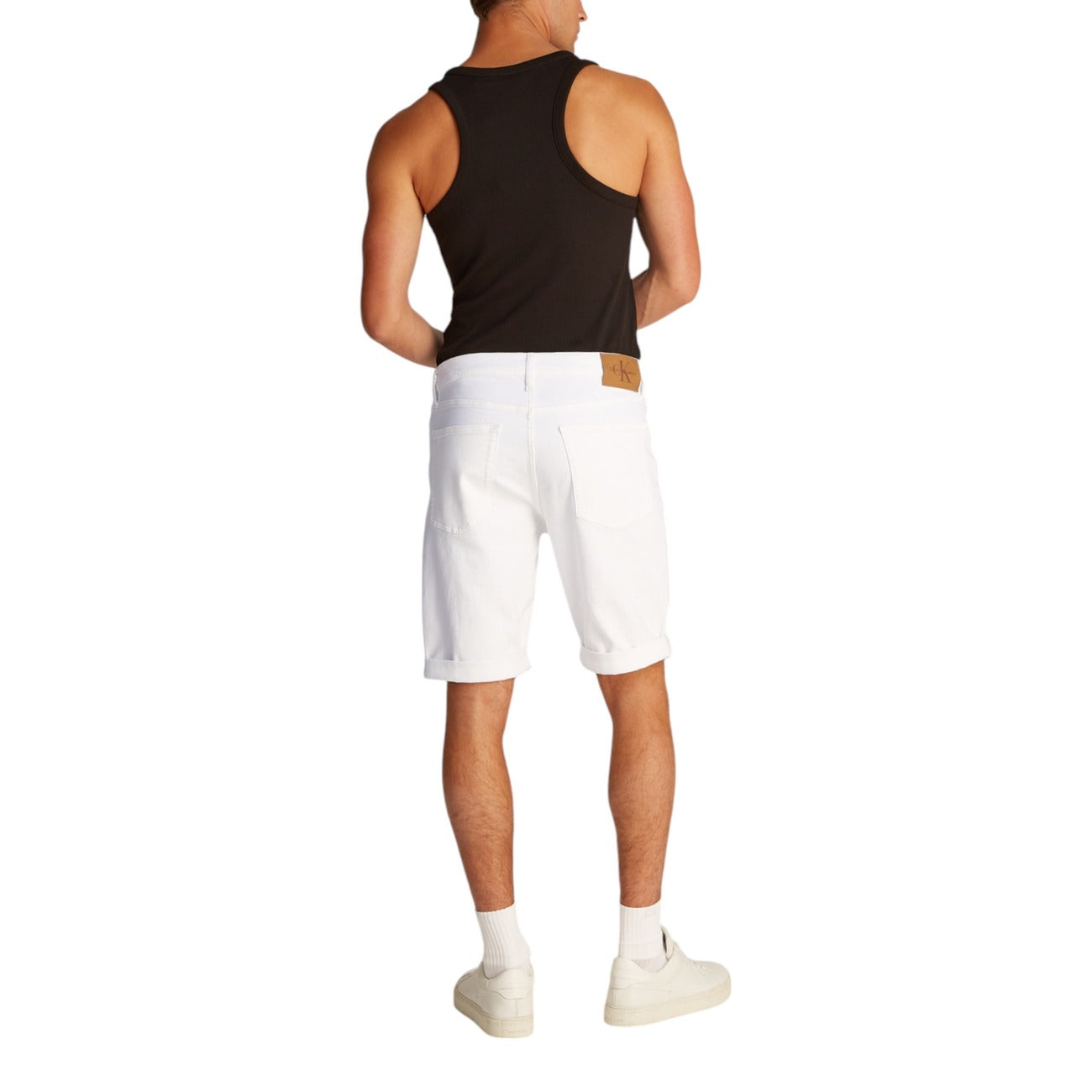 2419198 Calvin Klein Jeans Bermuda Bianco Uomo